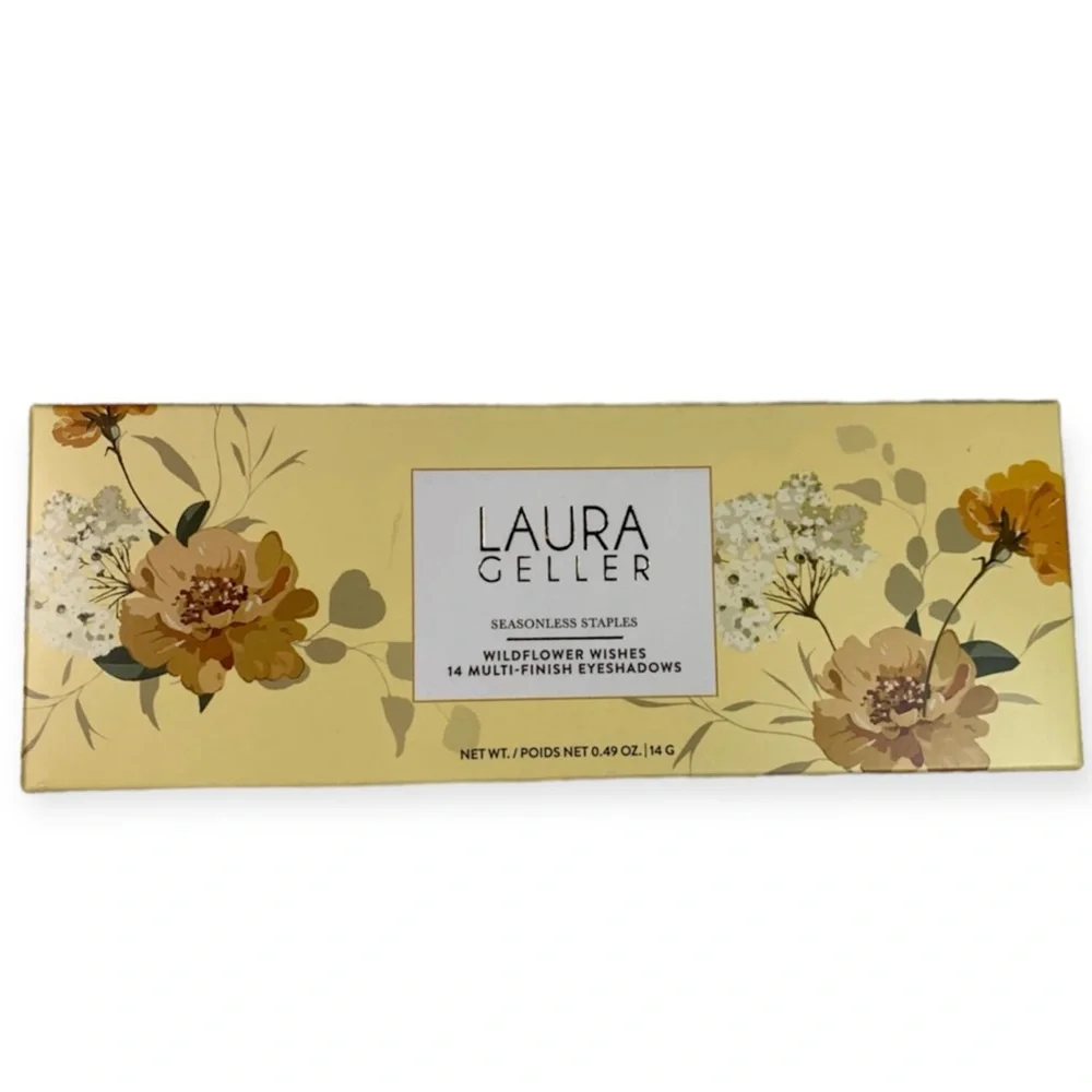 LAURA GELLER Eyeshadow Palette Seasonless Staples Wildflower Wishes 14 Shades